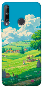 Чохол Miyazaki landscape для Huawei Y7p