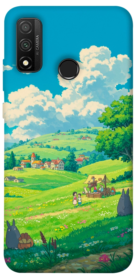Чохол Miyazaki landscape для Huawei P Smart (2020)