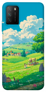 Чохол Miyazaki landscape для Xiaomi Poco M3