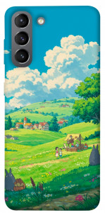 Чехол Miyazaki landscape для Galaxy S21