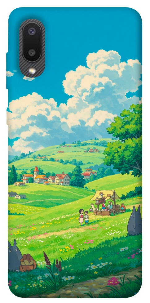 Чохол Miyazaki landscape для Galaxy A02