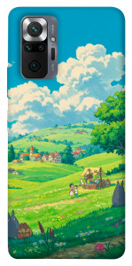 Чохол Miyazaki landscape для Xiaomi Redmi Note 10 Pro