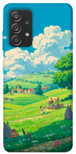 Чехол Miyazaki landscape для Samsung Galaxy A72 4G