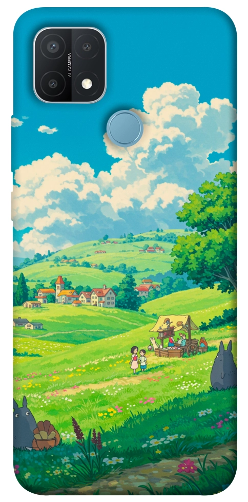 Чохол Miyazaki landscape для Oppo A15