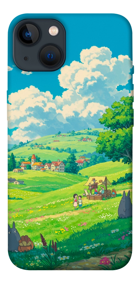 Чохол Miyazaki landscape для iPhone 13