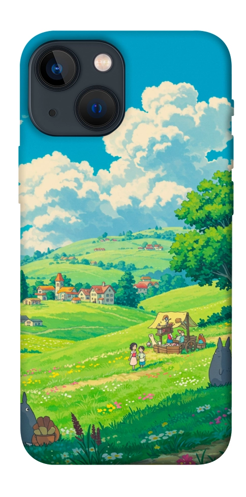 Чохол Miyazaki landscape для iPhone 13 mini
