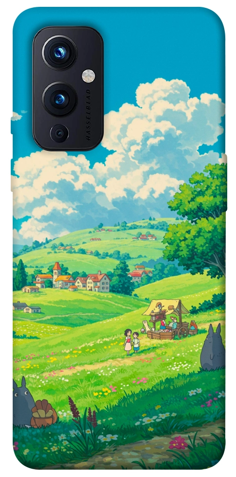 Чехол Miyazaki landscape для OnePlus 9