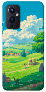 Чехол Miyazaki landscape для OnePlus 9