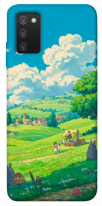Чехол Miyazaki landscape для Galaxy A03s