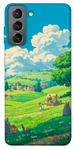 Чехол Miyazaki landscape для Galaxy S21 FE