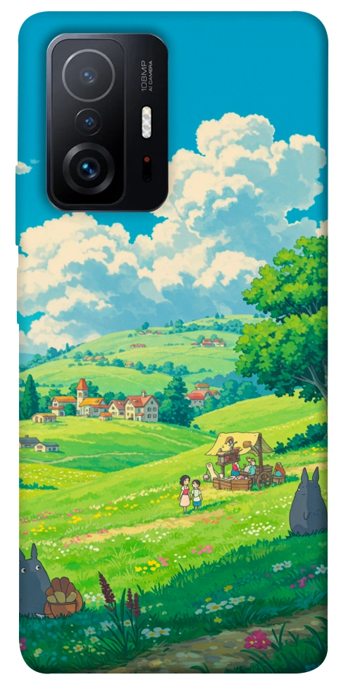 Чехол Miyazaki landscape для Xiaomi 11T
