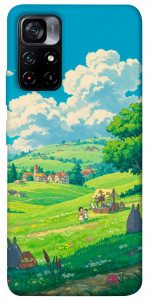 Чехол Miyazaki landscape для Xiaomi Poco M4 Pro 5G