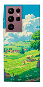 Чехол Miyazaki landscape для Galaxy S22 Ultra