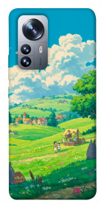 Чехол Miyazaki landscape для Xiaomi 12
