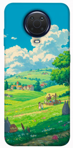 Чехол Miyazaki landscape для Nokia G10