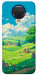 Чехол Miyazaki landscape для Nokia G10