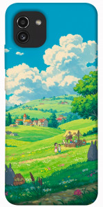 Чехол Miyazaki landscape для Galaxy A03