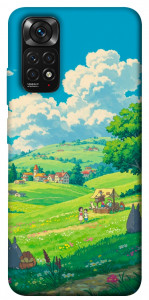 Чехол Miyazaki landscape для Xiaomi Redmi Note 11S