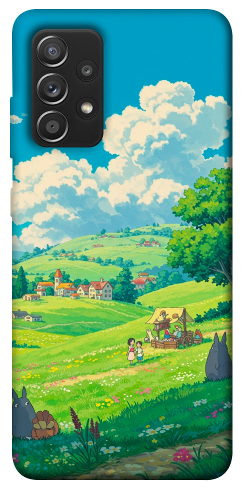 Чохол Miyazaki landscape для Galaxy A52s