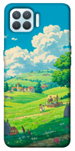 Чехол Miyazaki landscape для Oppo F17 Pro
