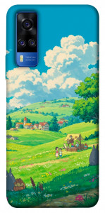 Чехол Miyazaki landscape для Vivo Y51a