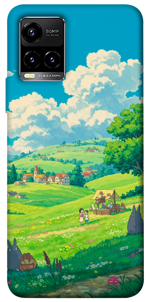 Чохол Miyazaki landscape для Vivo Y33s
