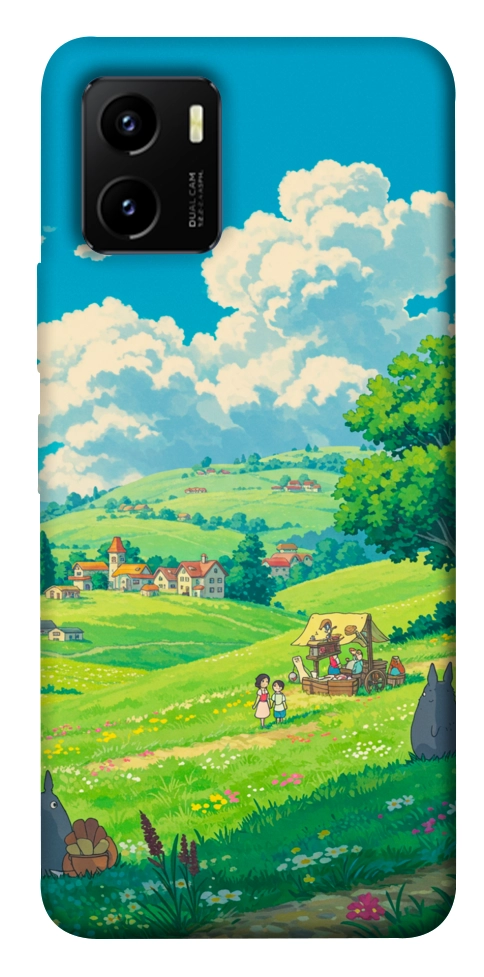 Чохол Miyazaki landscape для Vivo Y15s