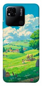 Чехол Miyazaki landscape для Xiaomi Redmi 10A