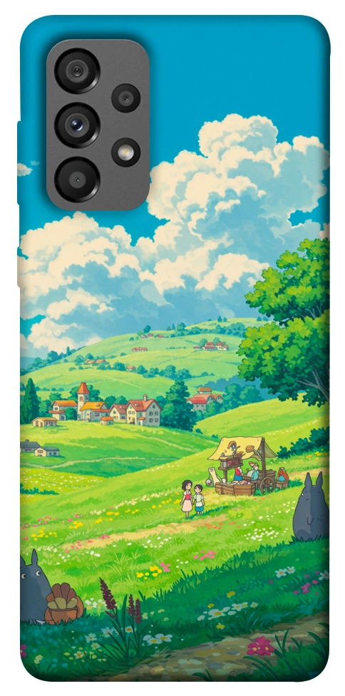 Чохол Miyazaki landscape для Galaxy A73 5G
