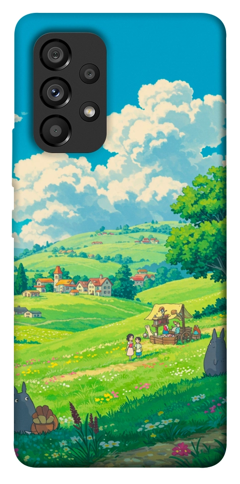 Чехол Miyazaki landscape для Galaxy A53