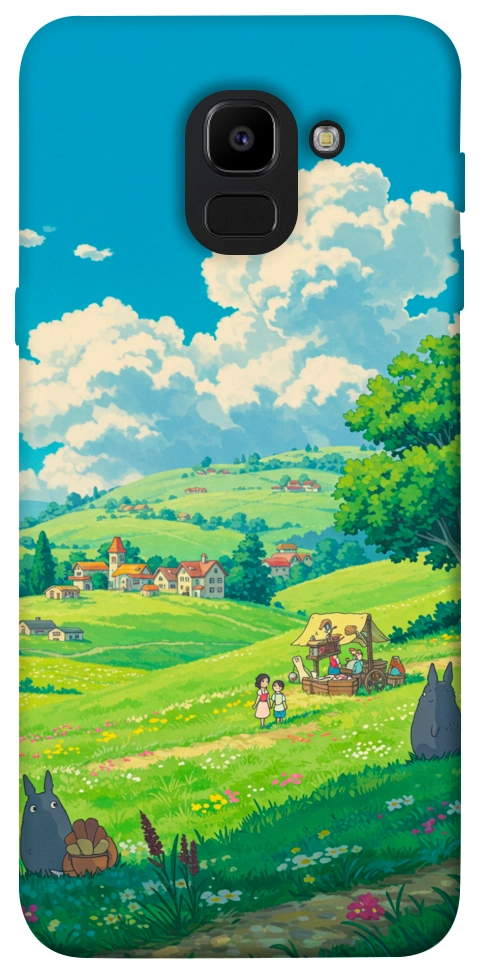 Чохол Miyazaki landscape для Galaxy J6 (2018)