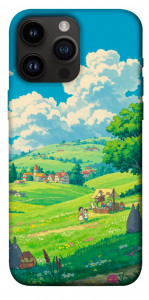Чохол Miyazaki landscape для iPhone 14 Pro Max