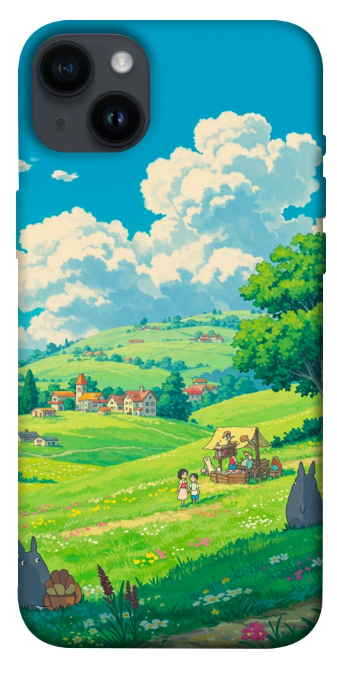 Чохол Miyazaki landscape для iPhone 14 Plus