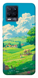 Чехол Miyazaki landscape для Realme 8 Pro
