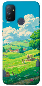 Чехол Miyazaki landscape для OnePlus Nord N100