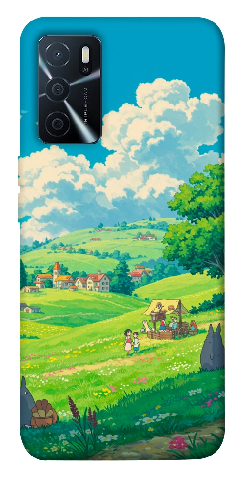 Чохол Miyazaki landscape для Oppo A16