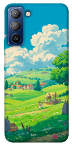 Чехол Miyazaki landscape для TECNO Pop 5 Pro