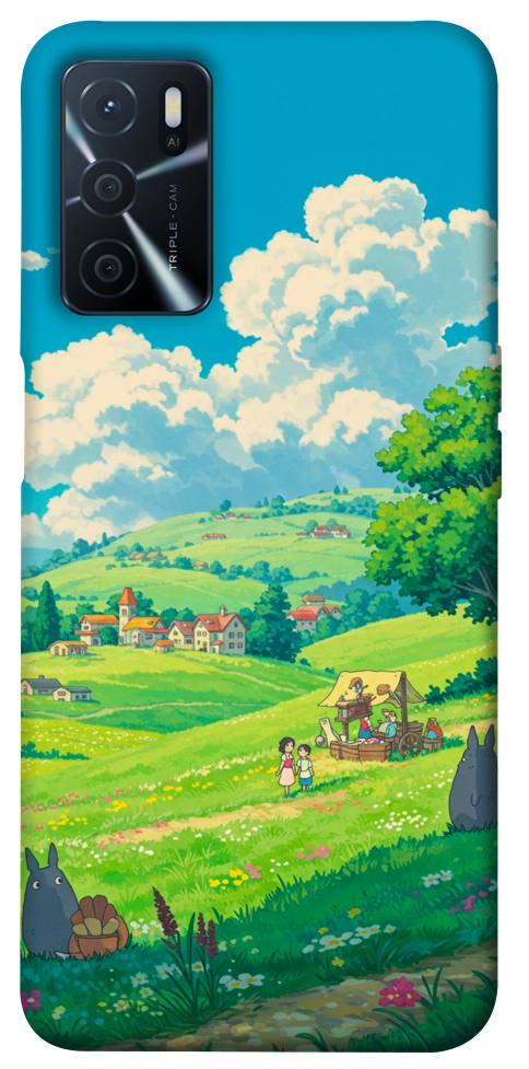 Чохол Miyazaki landscape для Oppo A54s