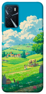 Чохол Miyazaki landscape для Oppo A54s