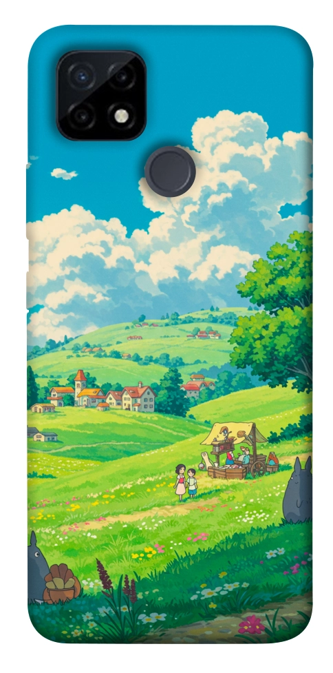 Чохол Miyazaki landscape для Realme C21Y