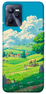 Чохол Miyazaki landscape для Realme C35