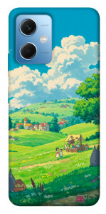 Чохол Miyazaki landscape для Xiaomi Redmi Note 12 5G