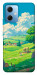 Чехол Miyazaki landscape для Xiaomi Redmi Note 12 5G