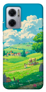 Чохол Miyazaki landscape для Xiaomi Redmi Note 11E