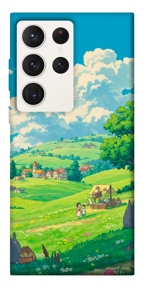 Чехол Miyazaki landscape для Galaxy S23 Ultra