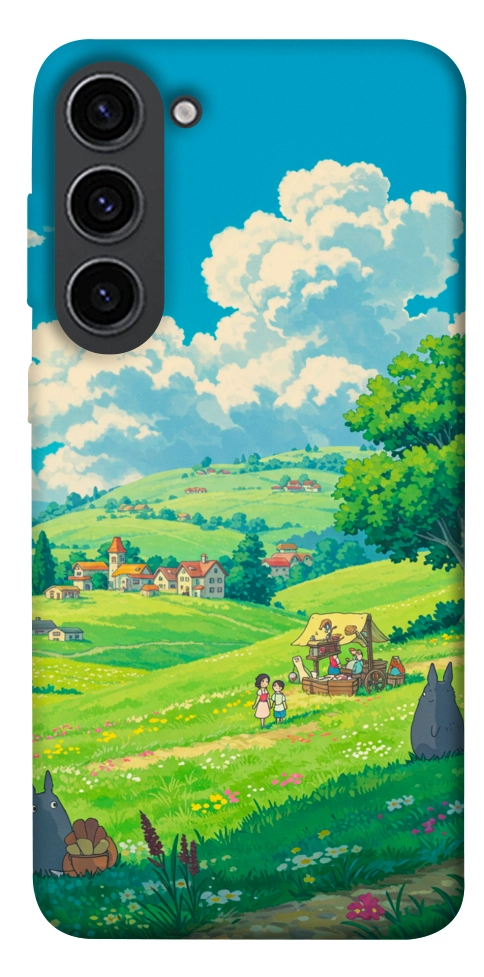Чехол Miyazaki landscape для Galaxy S23