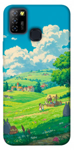 Чехол Miyazaki landscape для Infinix Hot 10 Lite