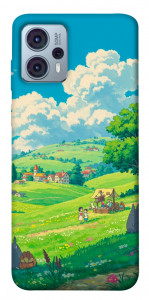 Чехол Miyazaki landscape для Motorola Moto G23