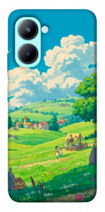 Чохол Miyazaki landscape для Realme C33