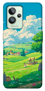 Чохол Miyazaki landscape для Realme GT2